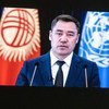 Выступление Президента Кыргызской Республики Садыра Жапарова перед делегатами 76-й сессии Генеральной Ассамблеи ООН