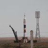 Ракета на космодроме Байконур