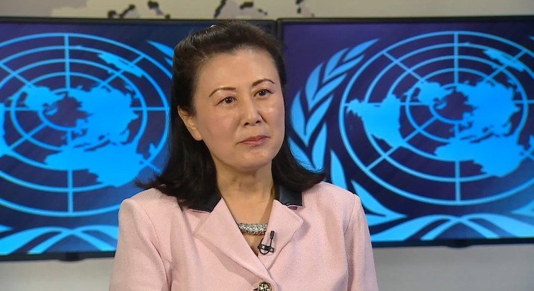 联合国全球传播部新闻和媒体司司长姜华