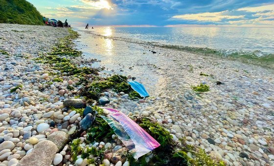 Los desechos marinos de material plástico se encuentran en las playas de todo el mundo y en todas las profundidades del océano.