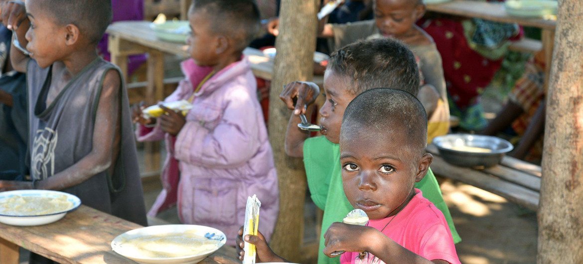 The elderly population and malnourished children in the drought-affected regions of southern Madagascar are particularly vulnerable