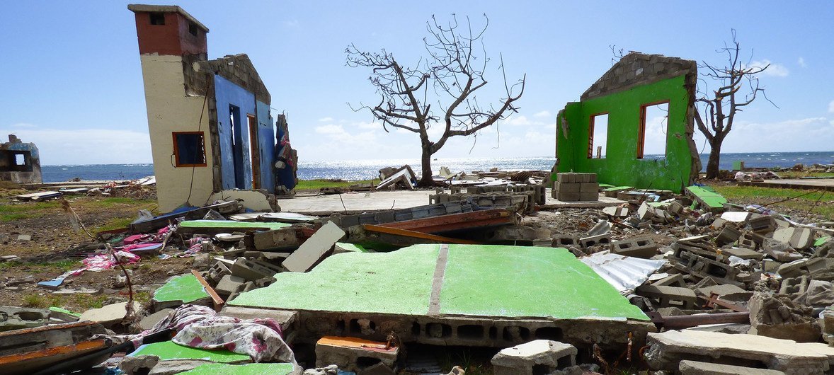 Mabadilko ya tabianchi yanaathiri nchi nyingi ikiwemo Fiji iliyokumbwa na kimbunga mwaka 2016.