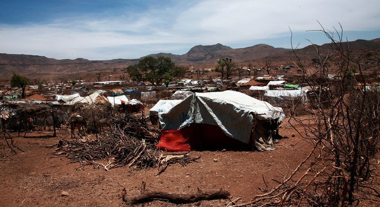 В результате вооруженных столкновений в Дарфуре многим пришлось покинуть свои дома.