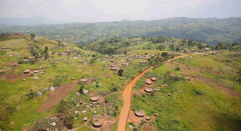 مقاطعة شمال كيفو في الأجزاء الشرقية من جمهورية الكونغو الديمقراطية.