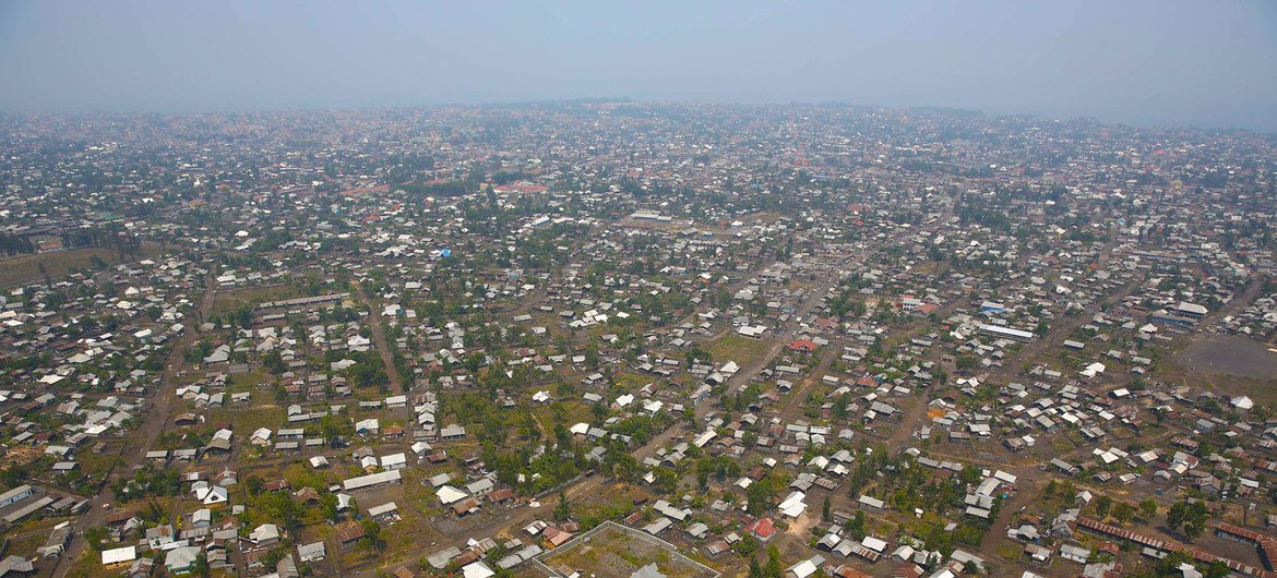 Goma, capital of North Kivu in the Democratic Republic of the Congo.
