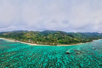 维提岛，斐济第一大岛。 