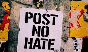 UNESCO says that hate speech is on the rise worldwide.