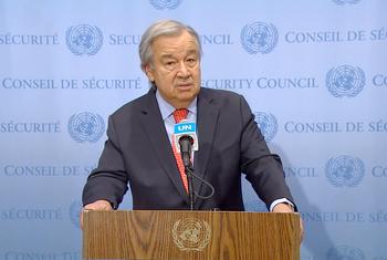 António Guterres sublinha que movimento de produtos é um imperativo humanitário 
