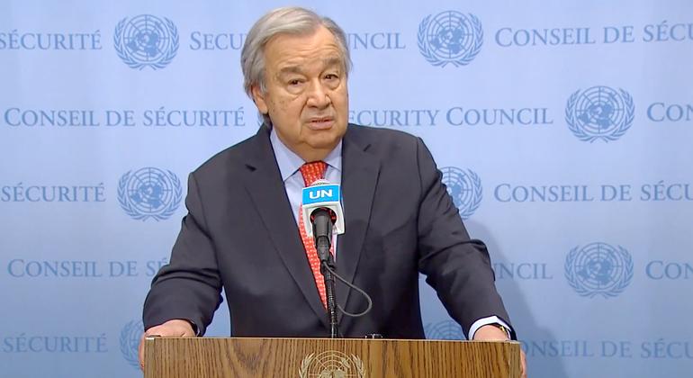 UN Secretary-General António Guterres (file photo). 
