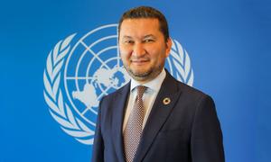 Toily Kurbanov, Coordinador Ejecutivo, Voluntarios de las Naciones Unidas.