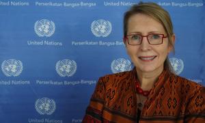 Valerie Julliand, the United Nations Resident Coordinator in Indonesia.
