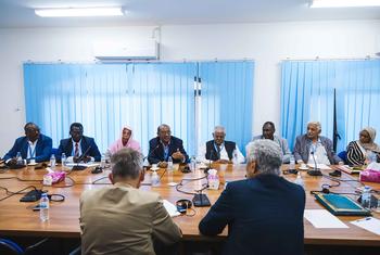 Representatives of the tripartite mechanism (AU-IGAD-UNITAMS) meet  in the context of intra-Sudanese indirect talks facilitated by the mechanism.