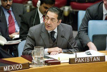 联合国经济及社会理事会主席、巴基斯坦常驻联合国代表穆尼尔·阿克拉姆（Munir Akram）