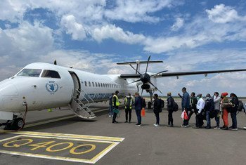 मानवीय राहत यात्री विमान ने इथियोपिया की राजधानी अदीस अबाबा से टीगरे के लिये उड़ान भरी. 
