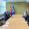 संयुक्त राष्ट्र महासभा अध्यक्ष वोल्कान बोज़किर और यूएन में भारत के स्थाई प्रतिनिधि टीएस तिरुमूर्ति के बीच 21 जुलाई को सुरक्षा परिषद के कार्यक्रम पर बातचीत हुई. 
