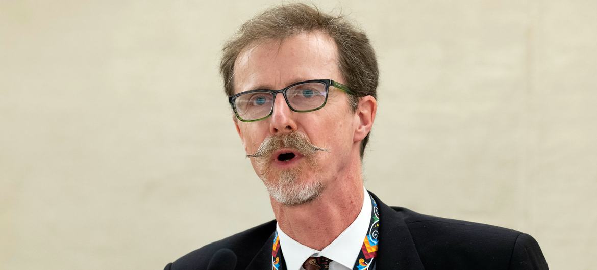 David Boyd, relator especial para os Direitos Humanos e o Meio Ambiente