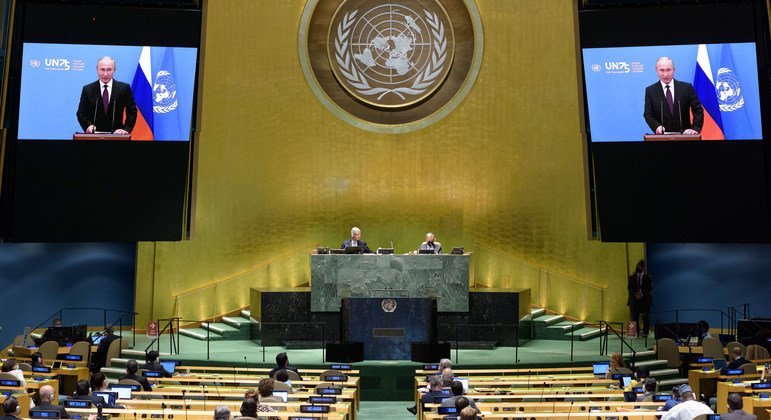 Президент Российской Федерации Владимир Путин выступил в ходе 75-й сессии Генеральной Ассамблеи ООН. 