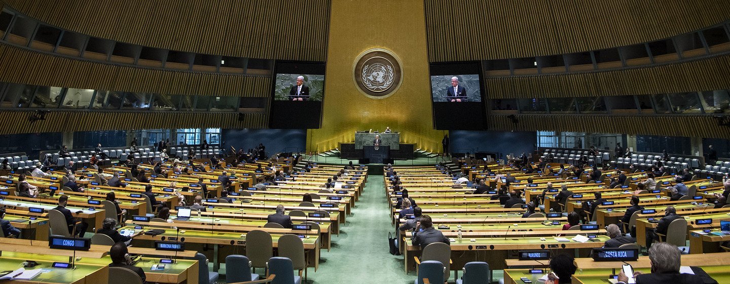 The General Debate of the 75th session of the UN General Assembly gets underway at UN Headquarters in New York.