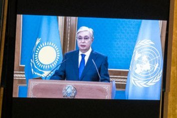 Президент Казахстана Касым-Жомарт Токаев выступил на 76-й сессии Генеральной Ассамблеи ООН. 
