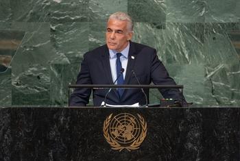 Prime Minister Yair Lapid of Israel addresses the general debate of the General Assembly’s seventy-seventh session.