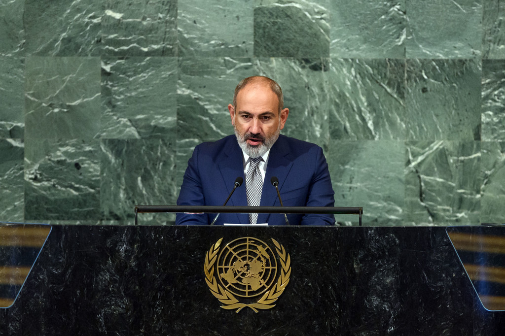 Премьер-министр Республики Армения Никол Пашинян обратился к делегатам 77-й сессии Генеральной Ассамблеи ООН.