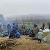 Люди застряли на границе Беларуси с Польшей 