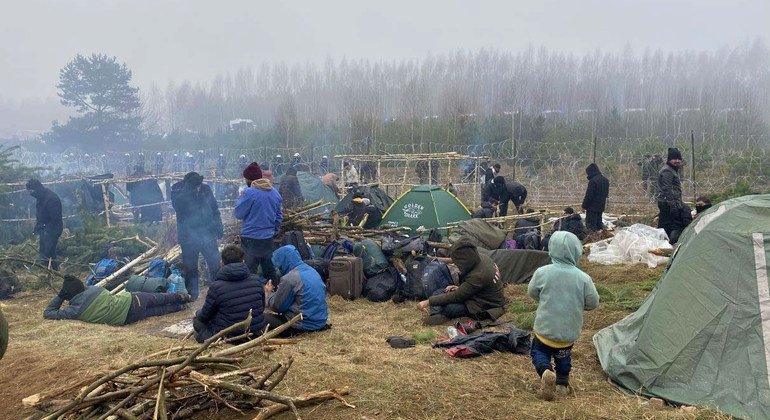 End ‘appalling’ Belarus-Poland border crisis, UN rights office urges