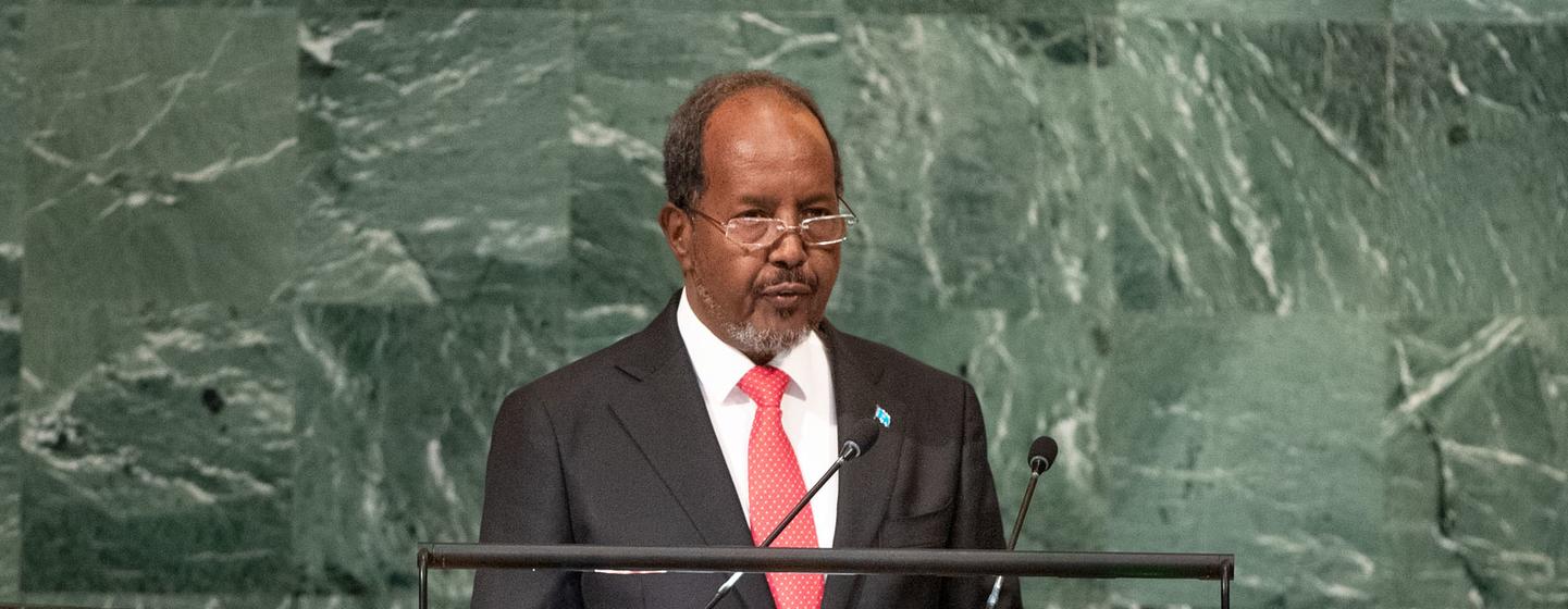 President of  Somalia Addresses General Assembly Debate