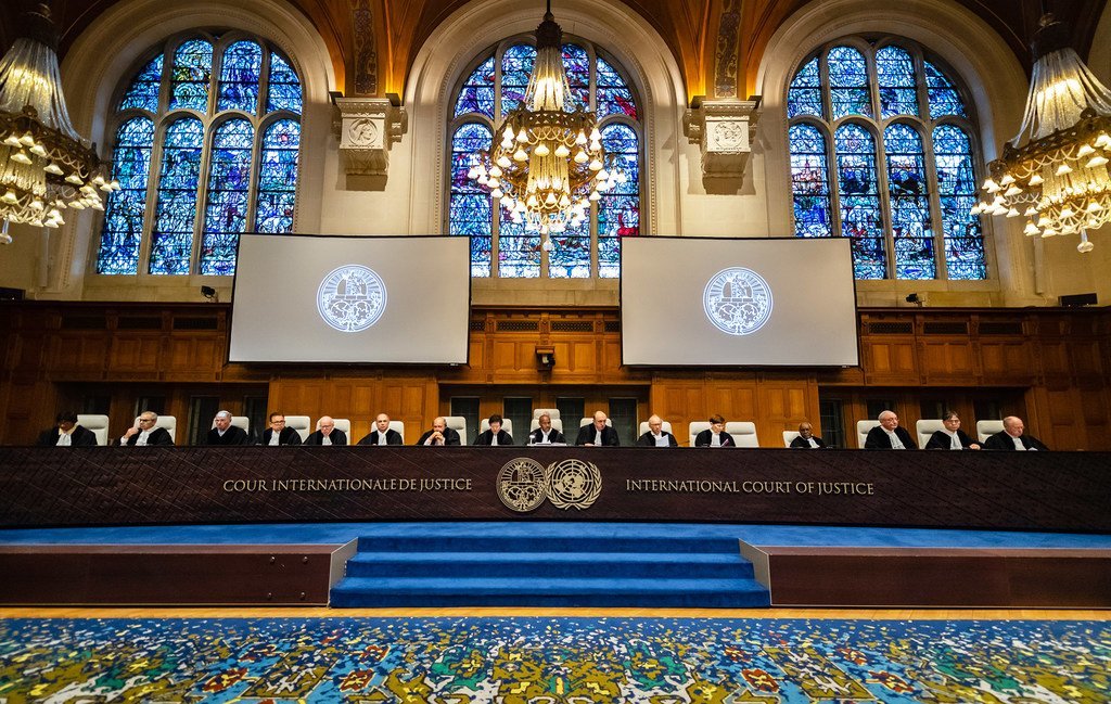 国际法院法官开庭审理缅甸犯有危害人类罪和战争罪案件。