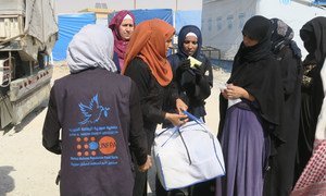 The UN Population Fund (UNFPA) is providing services to displaced women and girls across northeast Syria. 
