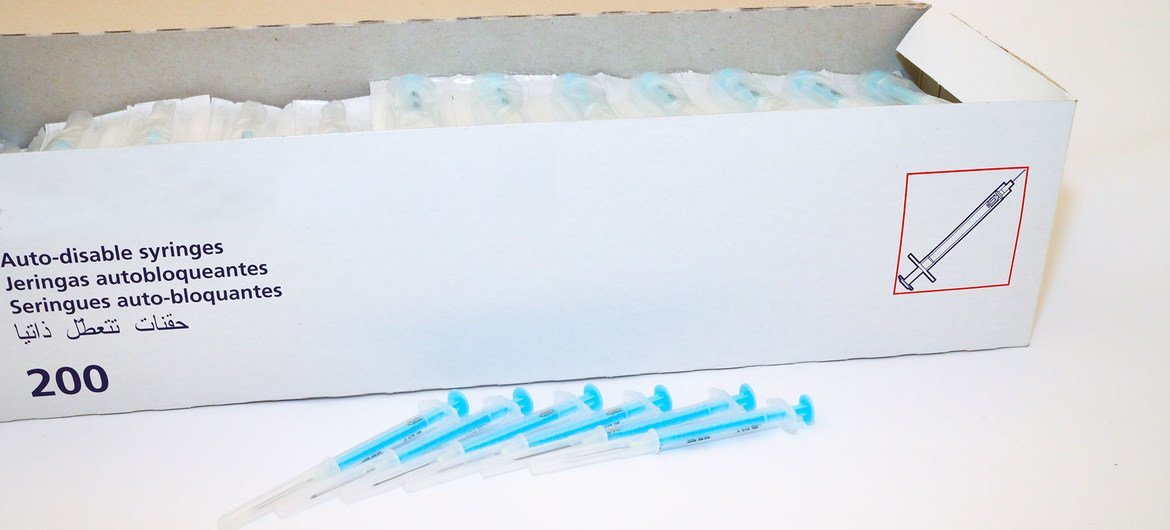 UNICEF has begun shipping syringes for the global rollout of COVID-19 vaccines under COVAX.