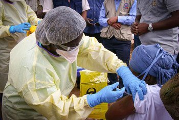 Ebola vaccinations start in Guinea to curb the new outbreak.