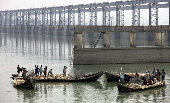 Nepal is susceptible to flooding during the monsoon season.