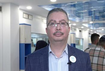هاني كردية، مدير مركز خدمات تكنولوجيا المعلومات في الأونروا في غزة