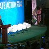 O presidente de Portugal, Marcelo Rebelo de Sousa discursou no Encontro de Cúpula sobre Ação Climática, que acontece na sede da ONU.