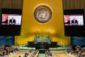 Президент Афганистана Ашраф Гани выступил в ходе общеполитической дискуссии на 75-й сессии Генеральной Ассамблеи ООН. 
