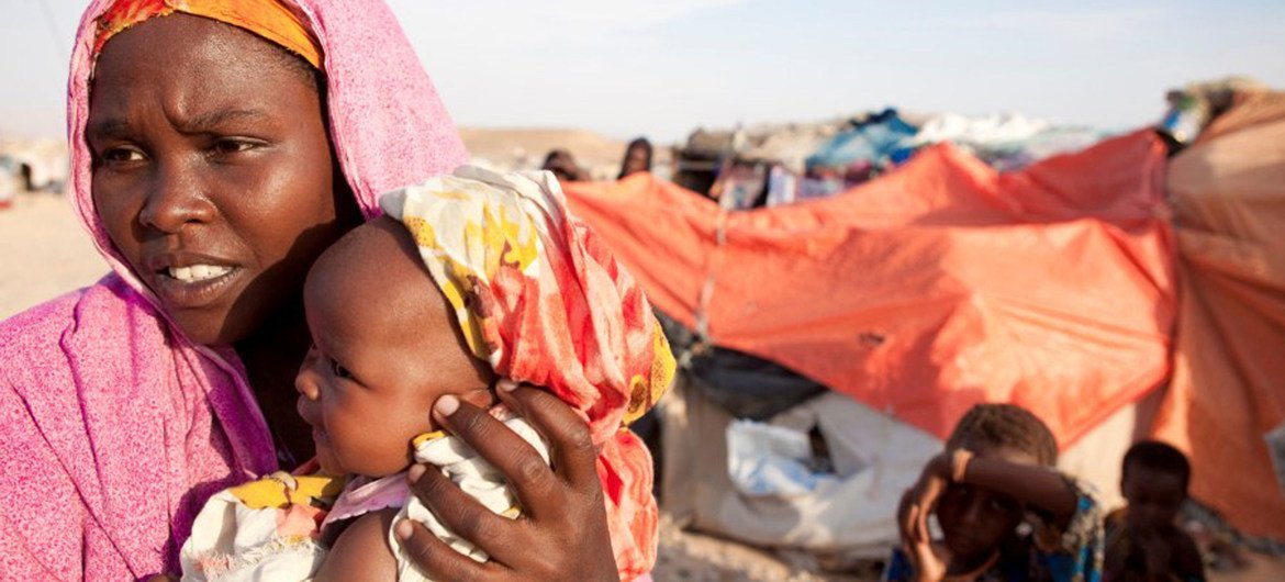 Progressively more acute droughts in Somalia have prompted people to move - undermining food security and leaving women vulnerable to sexual exploitation.