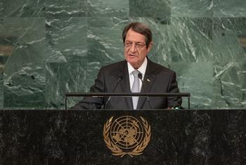President Nicos Anastasiades of the Republic of Cyprus addresses the general debate of the General Assembly’s seventy-seventh session.