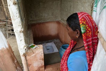 Sunaina borrowed the money to build a toilet in her village in Nepal.