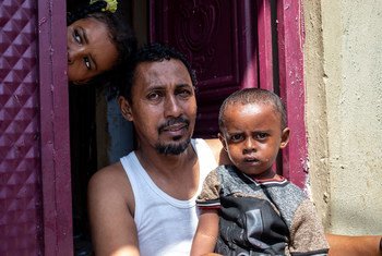 من الأرشيف: أسرة صومالية في مقديشو.