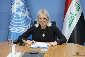 Специальный представитель Генерального секретаря, возглавляющая Миссию ООН в этой стране, Жанин Хеннис-Пласшерт.