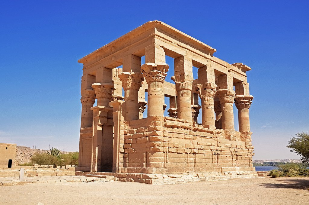 Templo Philae en Asuán, Egipto. 