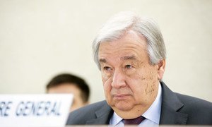 UN Secretary-General António Guterres attends the High Level Segment of the 43rd Regular Session of the Human Rights Council in Geneva. 