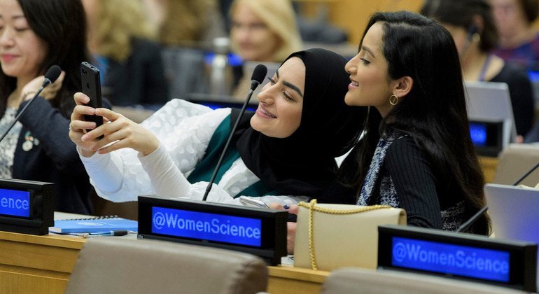 Female particpants at the Investment in Equality in Science, Technology and Innovation in the Era of Digitalization for Sustainable Development event.