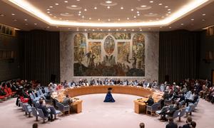 Security Council holds late night Emergency Meeting on Ukraine.