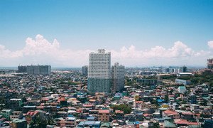 菲律宾马尼拉市景。