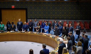 Le Conseil de sécurité de l'ONU a observé une minute de silence en mémoire à l'ancien Secrétaire général Javier Perez de Cuellar.