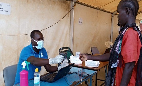 ID verification at the Kakuma Camp in Kenya