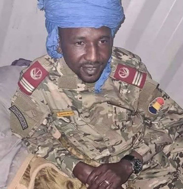 Kapteni Abdelrazakh Hamit Bahar wa Chad.
