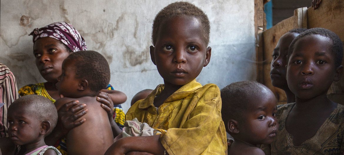 More than three million children have been displaced in eastern Democratic Republic of the Congo due to militia violence.
